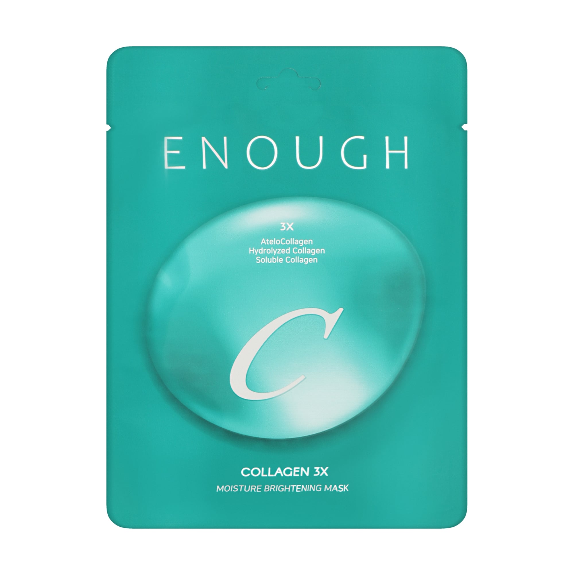 Тканинна маска для обличчя Enough Collagen 3x Moisture Brightening Mask, 25 г
